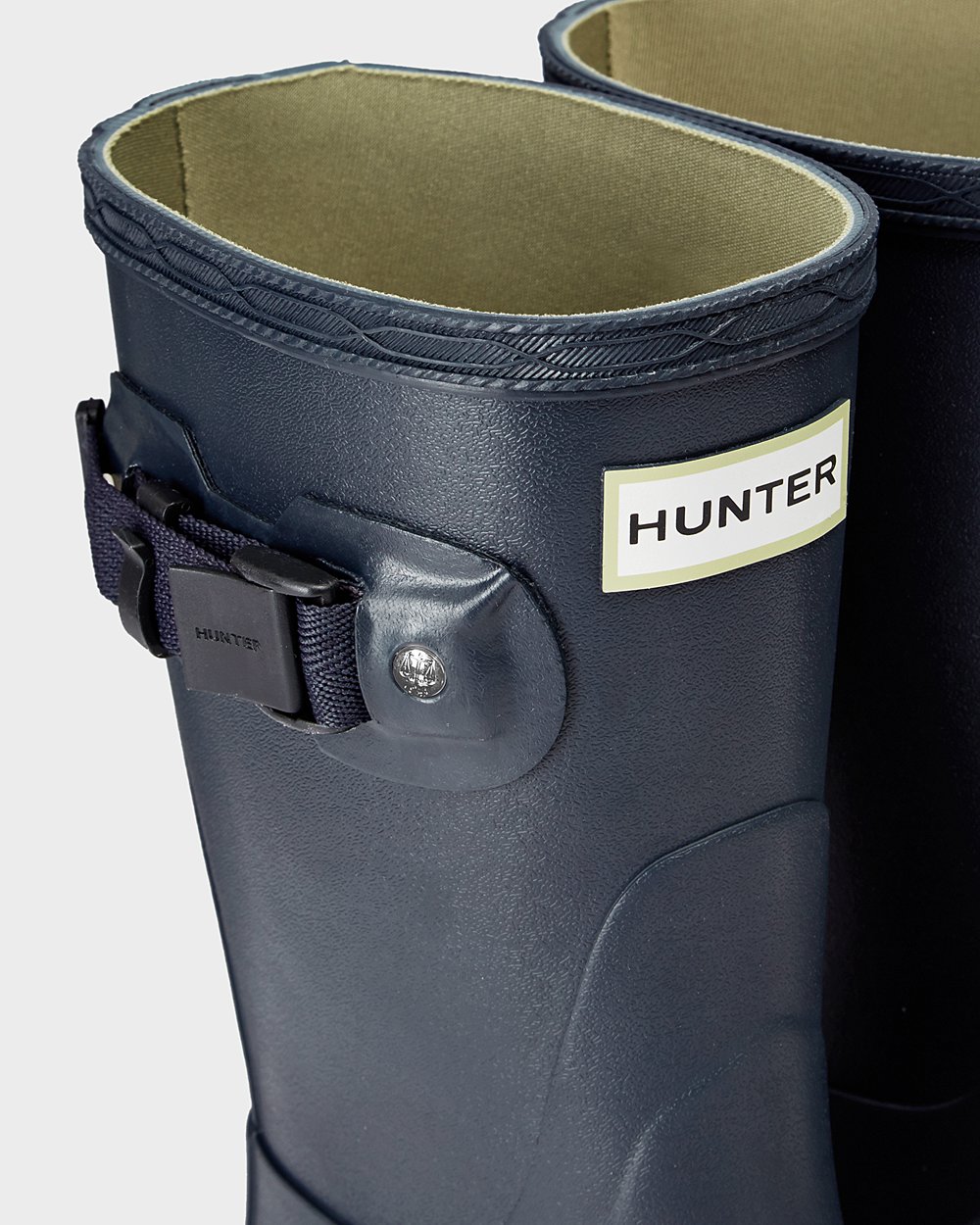 Galochas Curtas Hunter Feminina Azul Marinho - Norris Field - 20QXYLBKF